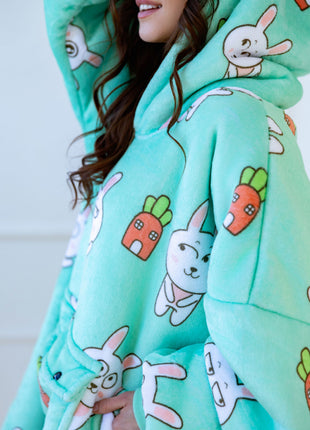 Lapin Vert Capuche