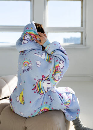 Licorne Violette Capuche