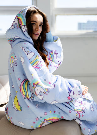 Licorne Violette Capuche