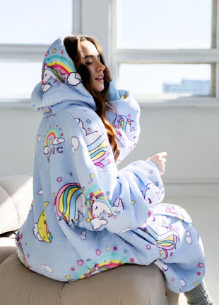 Licorne Violette Capuche